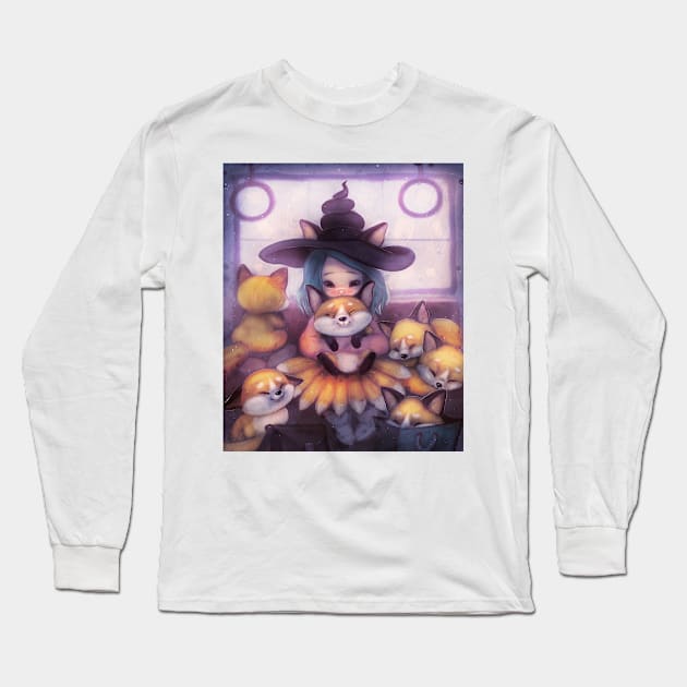 Huli Jing Long Sleeve T-Shirt by selvagemqt